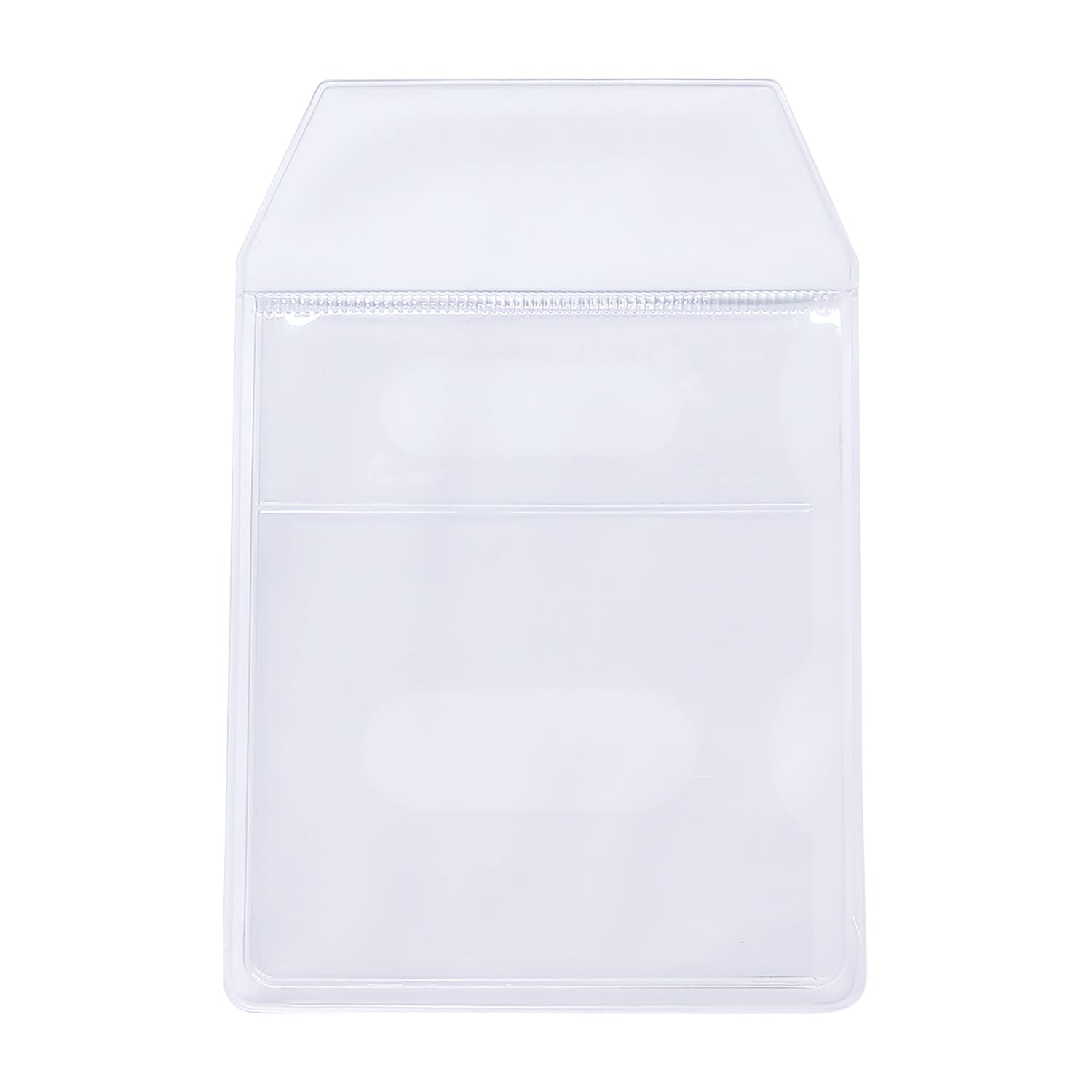 ポケットプロテクター 胸ポケット用ペンケース 24-6494-00 金鵄製作所(kinshi) PP201-001(クリア)