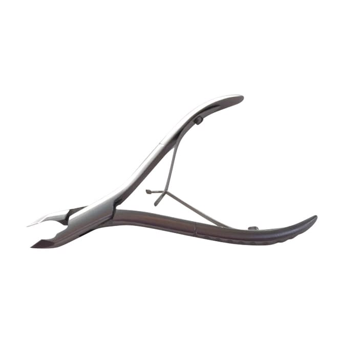小型ニッパ式爪切り(ストレート刃)小 24-6787-00 林刃物 NAIL-SH(100MM)