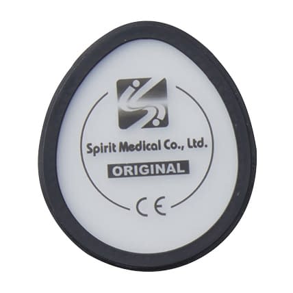 Spiritステシア用ダイヤフラム 聴診器部品 24-7374-00 Spirit Medical P-231-6(マットブラック)