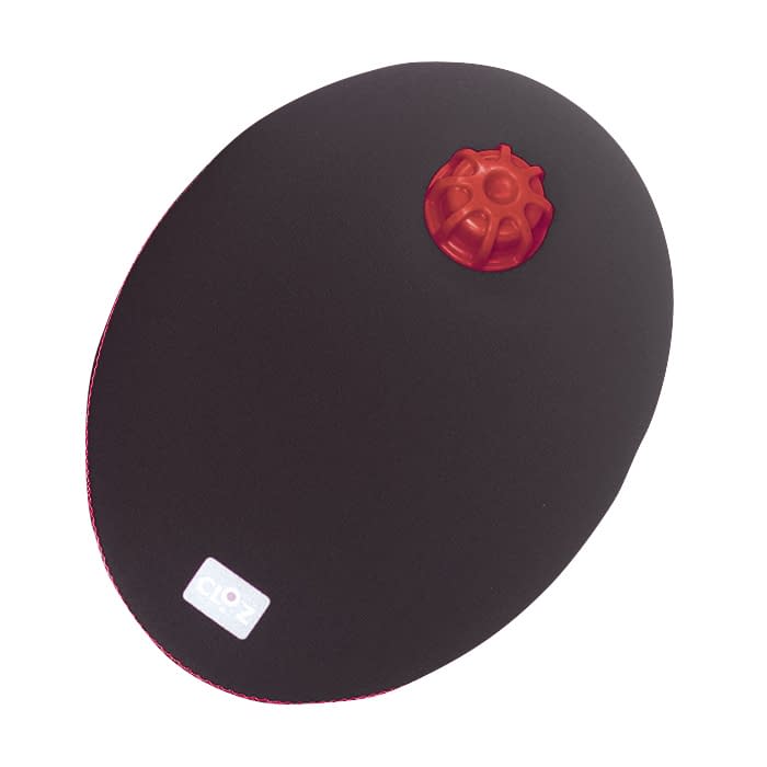 クロッツやわらか湯たんぽ(たまご型) 24-7812-01 ヘルメット潜水 HY-605-BK(ブラック)1.2L