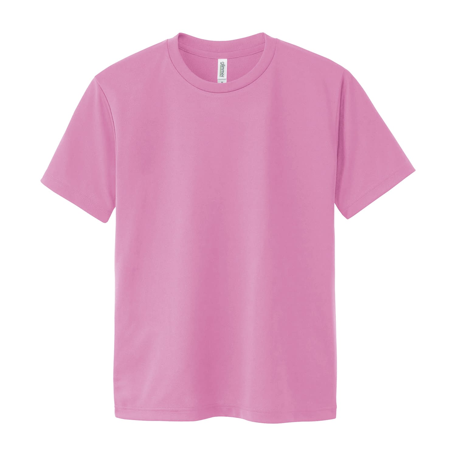 ドライTシャツ 介護ユニフォーム 24-7021-0003 ピンク glimmer 000300-ACT(SS)