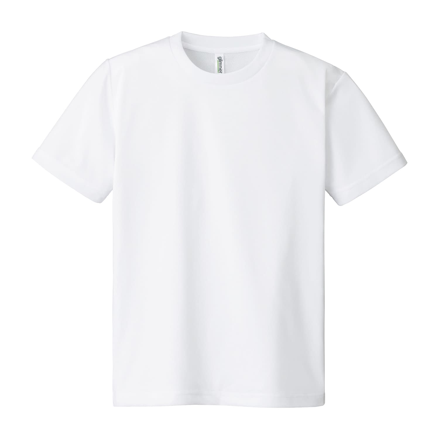 ドライTシャツ 介護ユニフォーム 24-7021-0005 ホワイト glimmer 000300-ACT(SS)