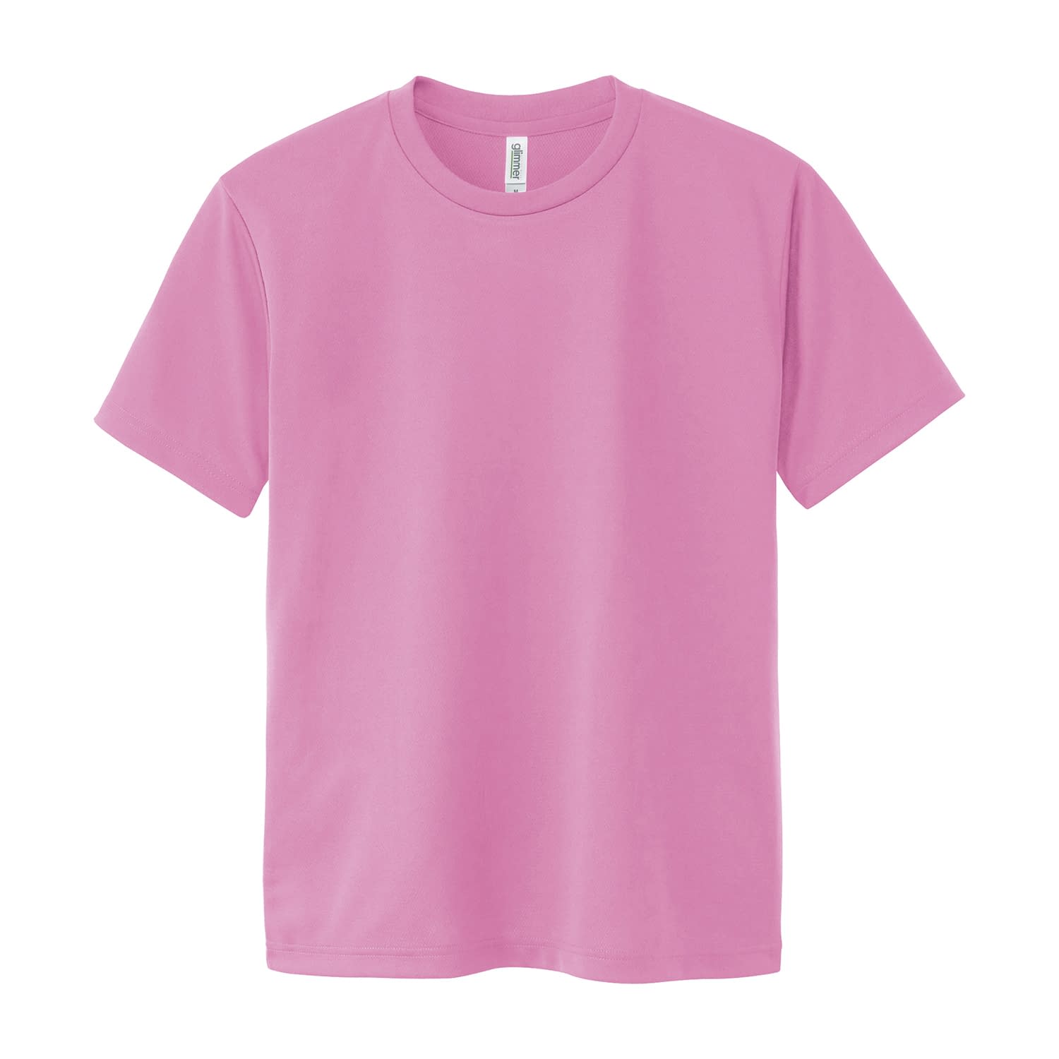ドライTシャツ 介護ユニフォーム 24-7021-0103 ピンク glimmer 000300-ACT(S)