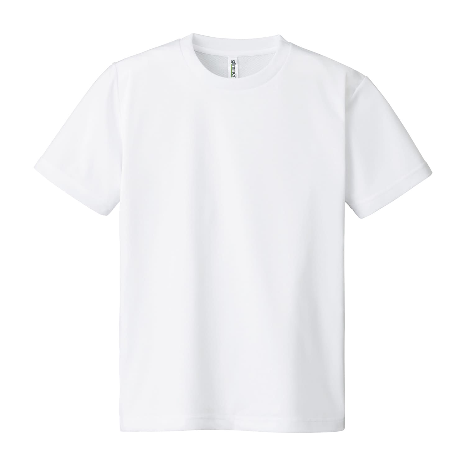 ドライTシャツ 介護ユニフォーム 24-7021-0205 ホワイト glimmer 000300-ACT(M)