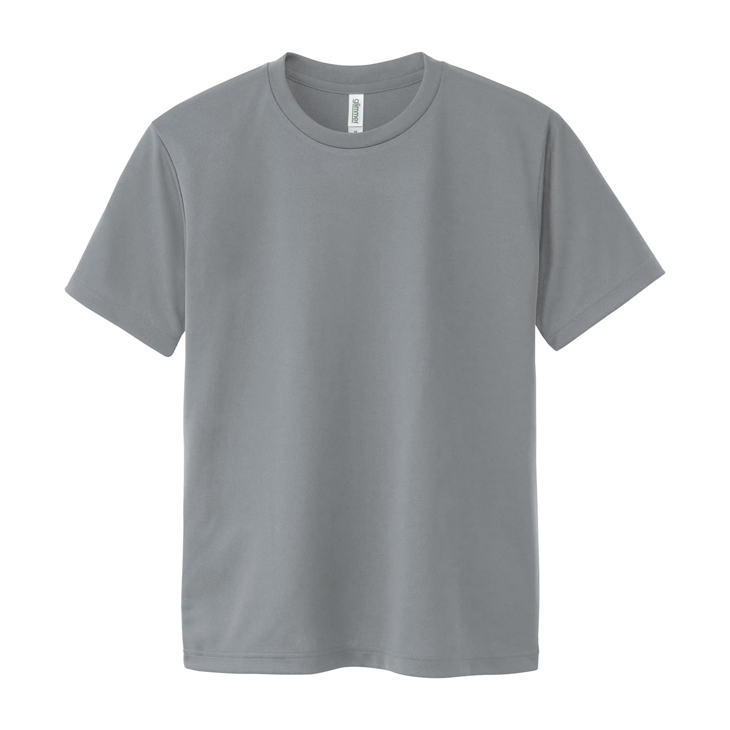 ドライTシャツ 介護ユニフォーム 24-7021-0214 グレー glimmer 000300-ACT(M)
