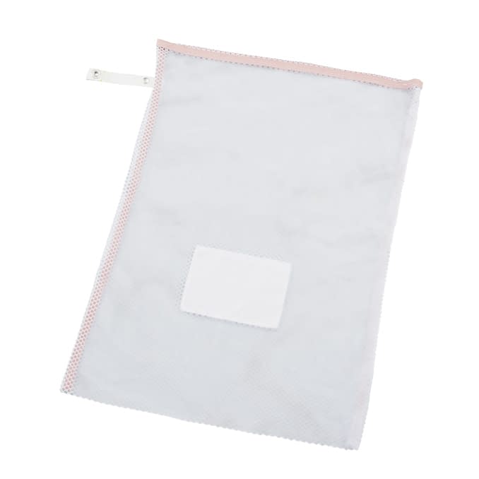 業務用洗濯ネット(ロックベルト式)中 24-7787-01 松本ナース産業 5600(500X750MM)