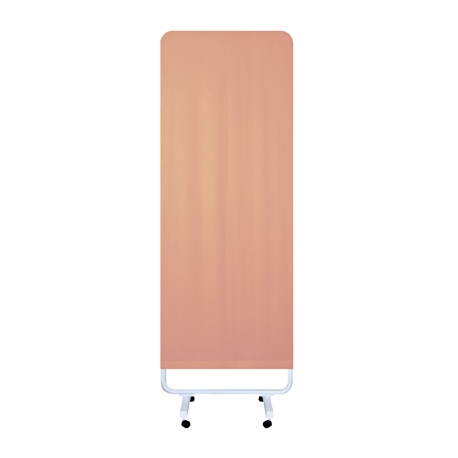 マツヨシカバー衝立(H1600mm) スクリーン 24-7305-0001 ピンク MATSUYOSHI MY-TCP60AL(W600MM)