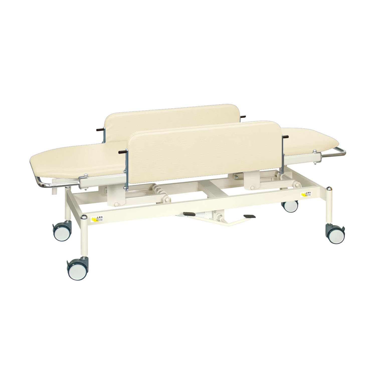 油圧ストレッチャー100 24-7164-0013 ビニルレザークリーム 高田ベッド製作所 TB-1349(60X180X47-83