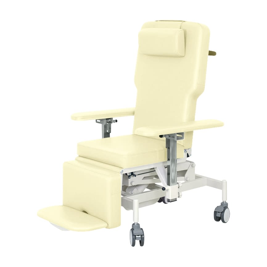 車いす式油圧ストレッチャー 24-7163-0013 ビニルレザークリーム 高田ベッド製作所 TB-1398(76X180X50-80