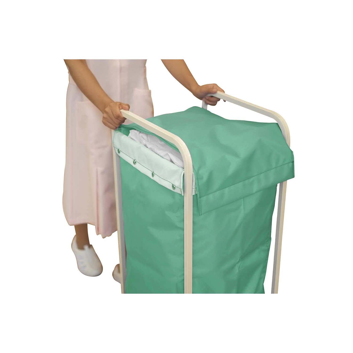 リサイクルカートY－4用ナイロン蓋 24-6550-2001 グリーン 山崎産業