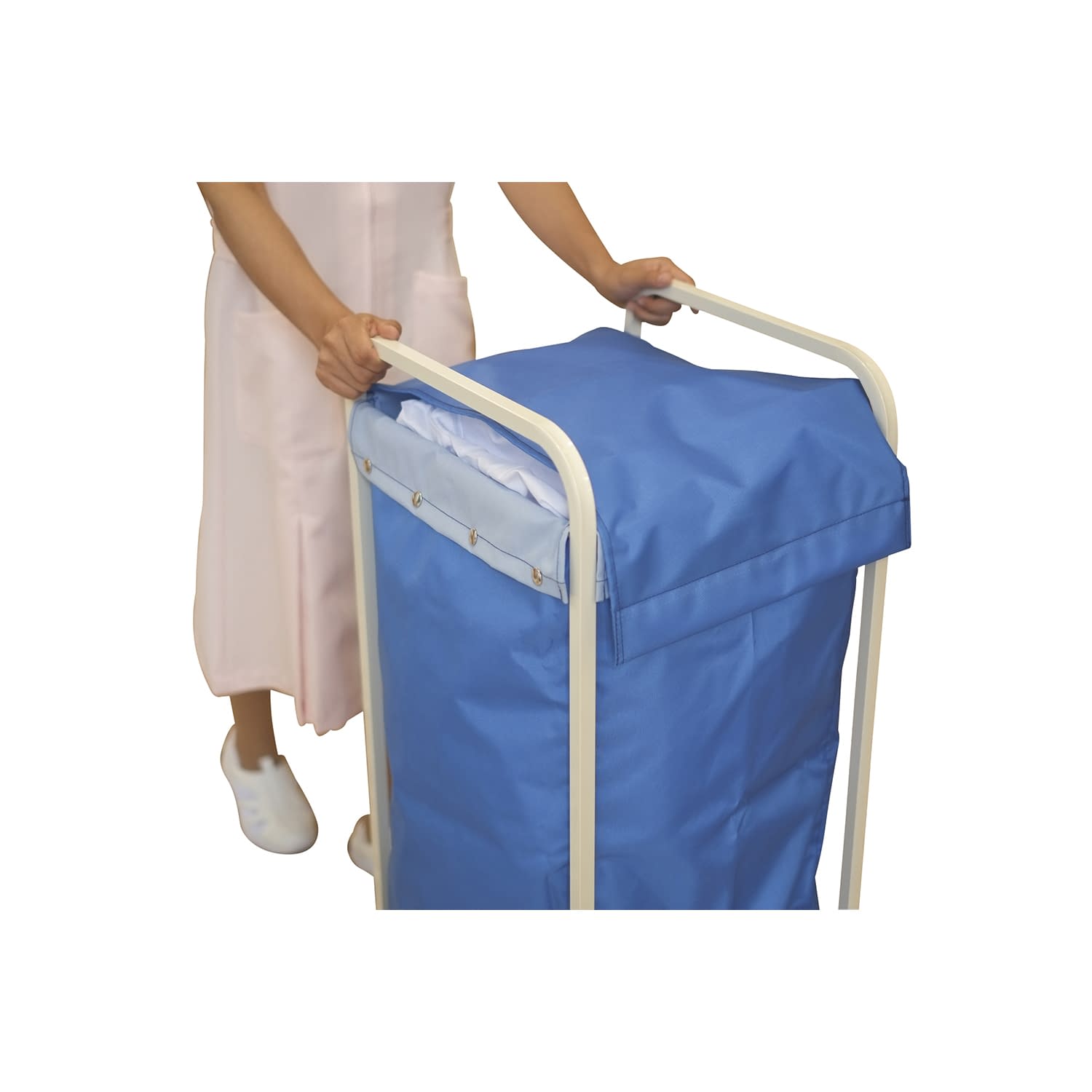 リサイクルカートY－4用ナイロン蓋 24-6550-2002 ブルー 山崎産業