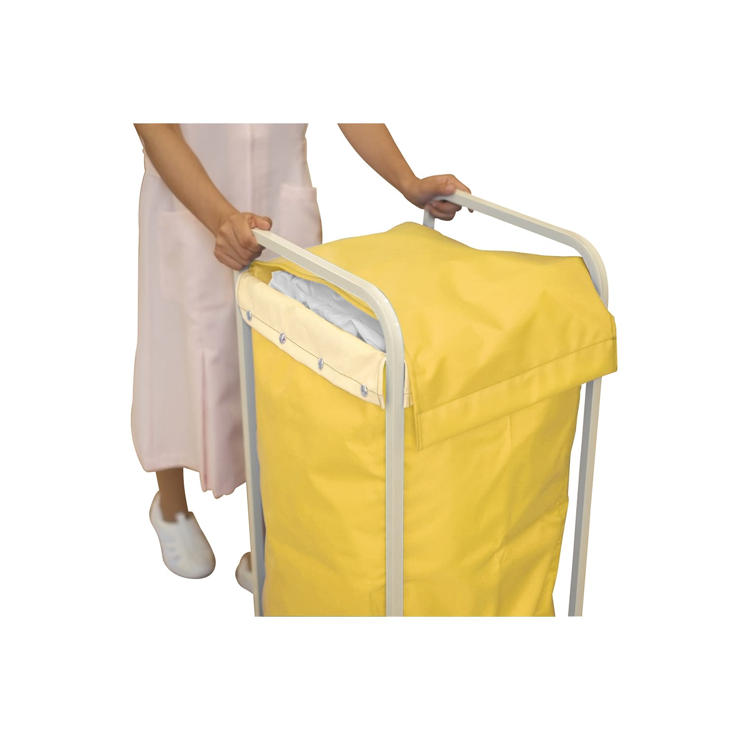 リサイクルカートY－4用ナイロン蓋 24-6550-2003 イエロー 山崎産業