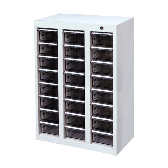 メディロックMLB配薬キャビネット 3列×8段 薬品戸棚 24-7120-01 宮成製作所 MLBC-024C-S(3レツ8ダン)