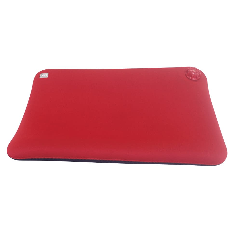 クロッツやわらか湯たんぽ座布団(穴無 24-7213-00 ヘルメット潜水 HY-613(レッドXネイビー)