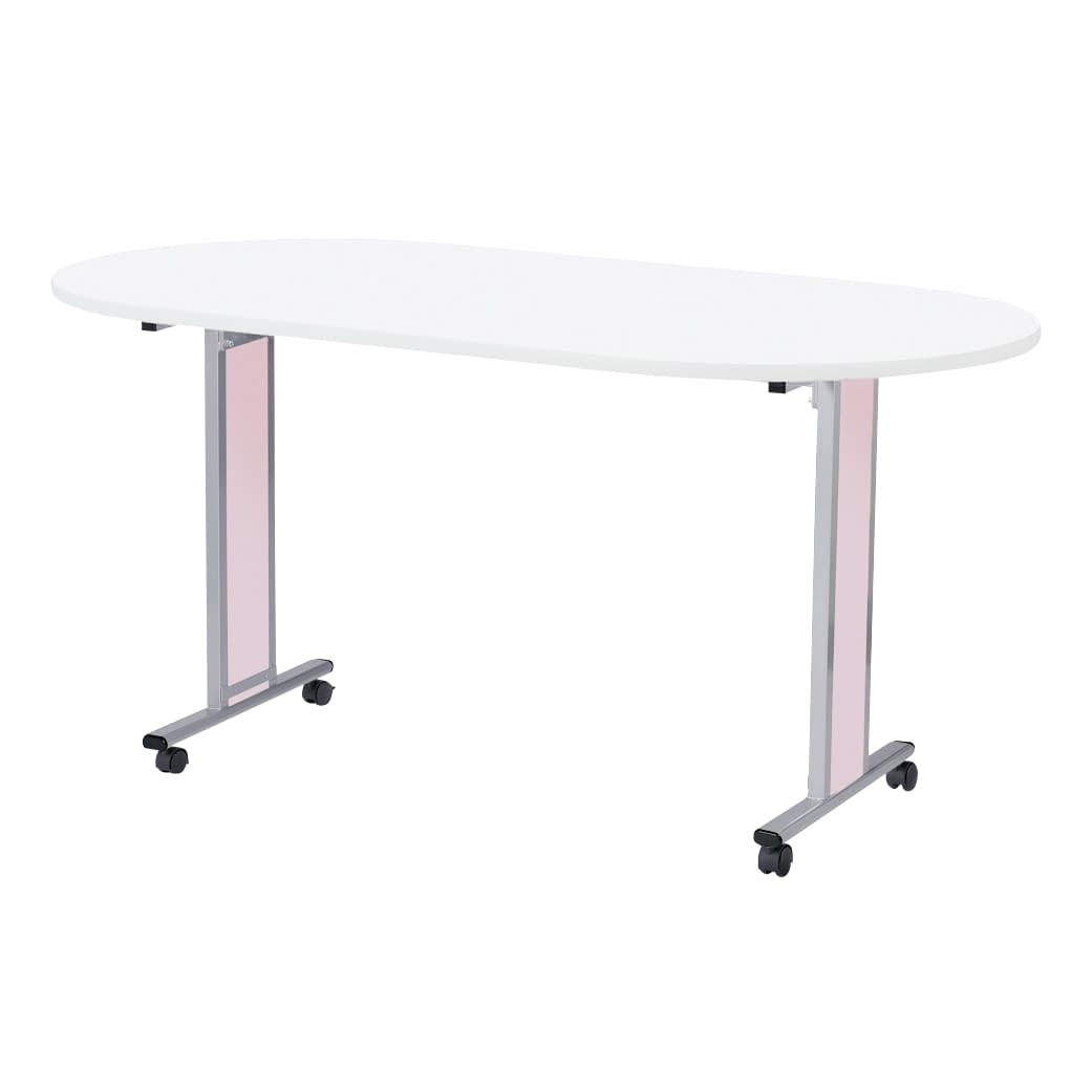 ナーステーブル(パステル／キャスター 24-7821-0304 ピンク MATSUYOSHI NCTC-2110H