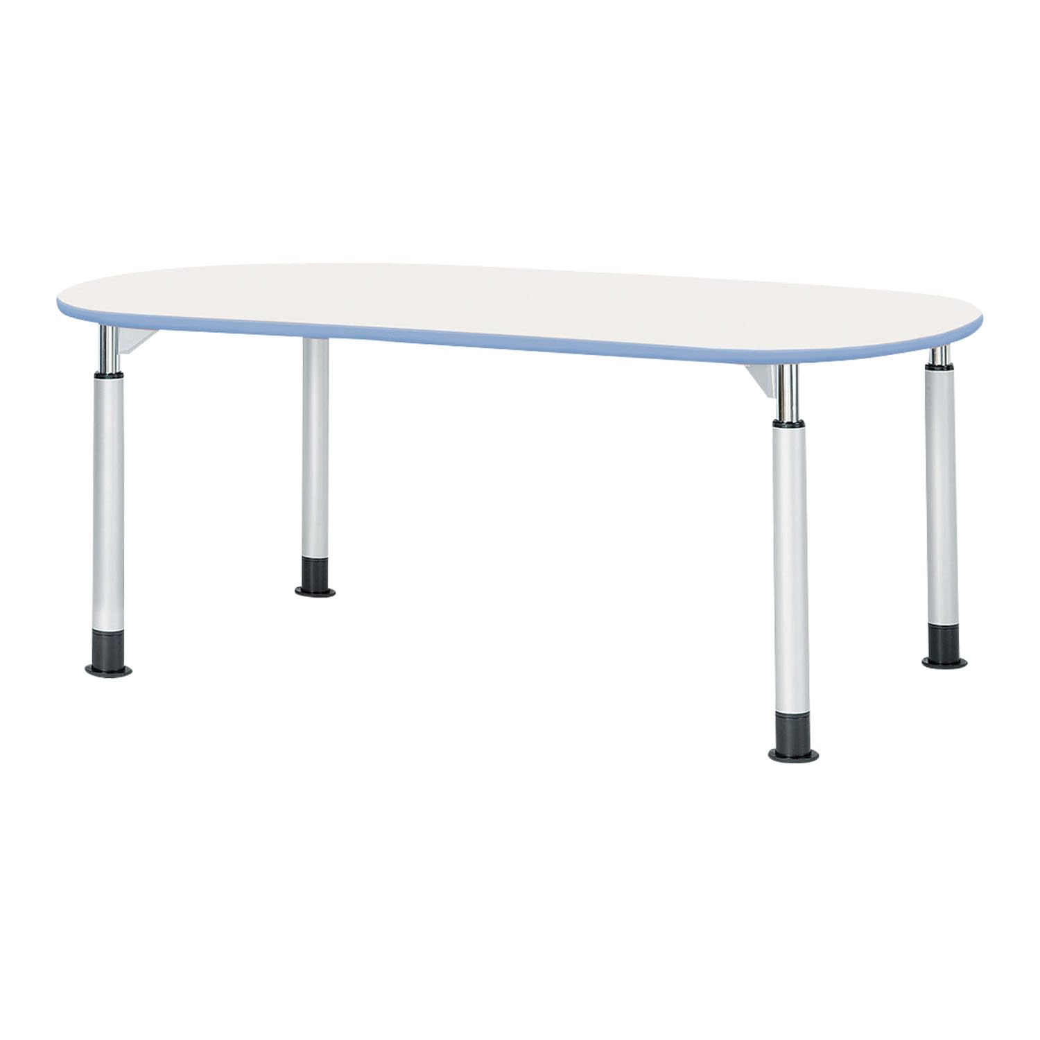 昇降式ナーステーブル 24-7218-0001 ブルー ニシキ工業 TDL-1590R