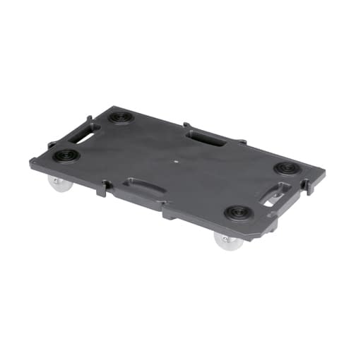 ミニポリトラー 運搬台車 24-7220-05 矢崎化工 GN-900DGR(ダークグレー)