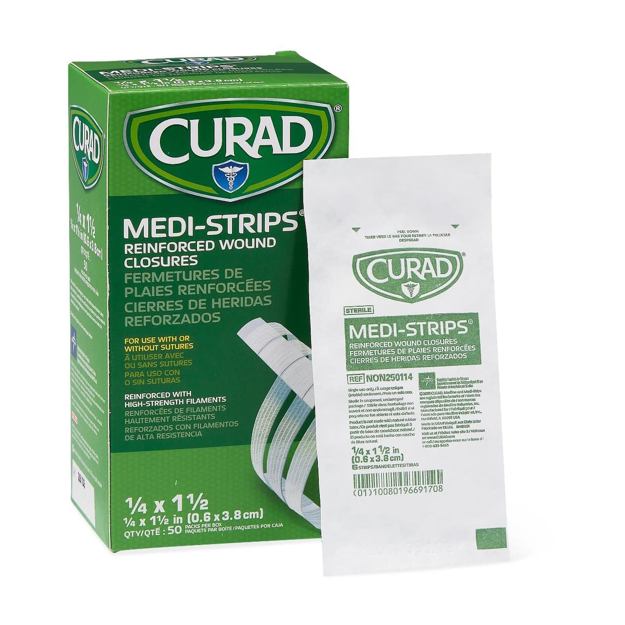 メディストリップ(緑) 24-7140-00 メドライン・ジャパン NON250114(6ホンX50フクロ)