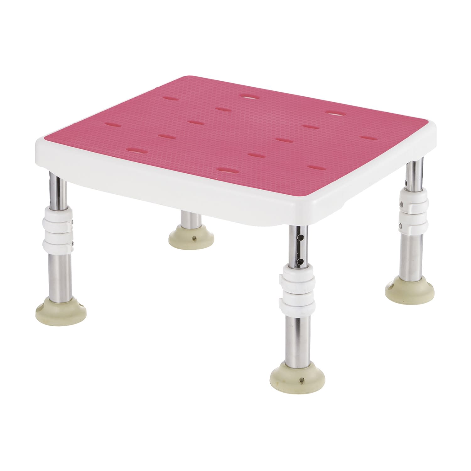 すべり止め浴そう台N(ワイド) ワイド1525 入浴用踏台 24-7912-02 リッチェル 19206(ピンク)