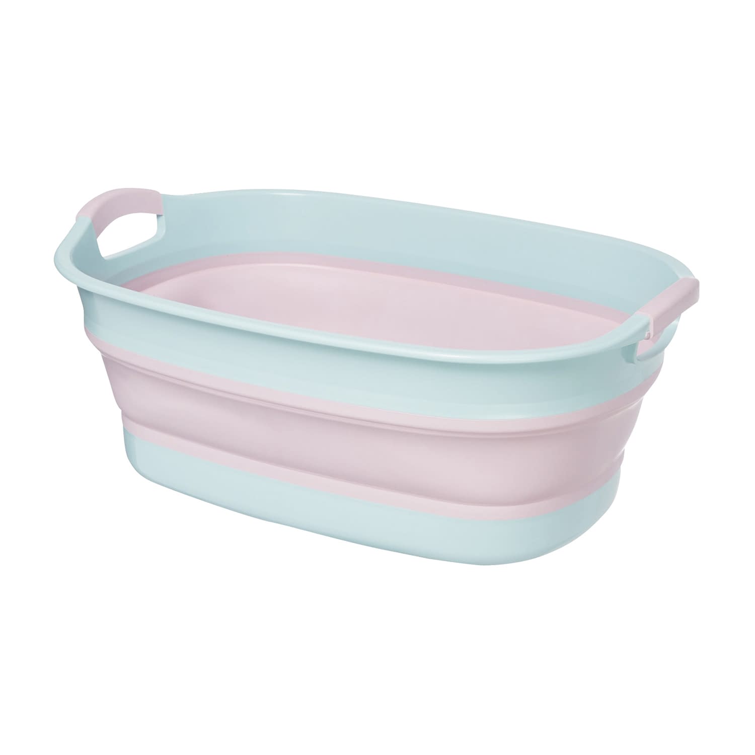 脱衣カゴ 24-7312-01 伊勢藤 I-563-1(ピンク)