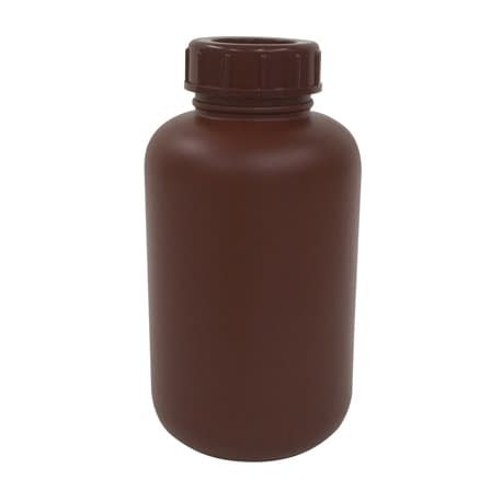 PE広口瓶(茶) 24-7364-04 コクゴ 101-5850602(1L)