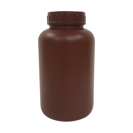 PE広口瓶(茶) 24-7364-06 コクゴ 101-5850802(3L)