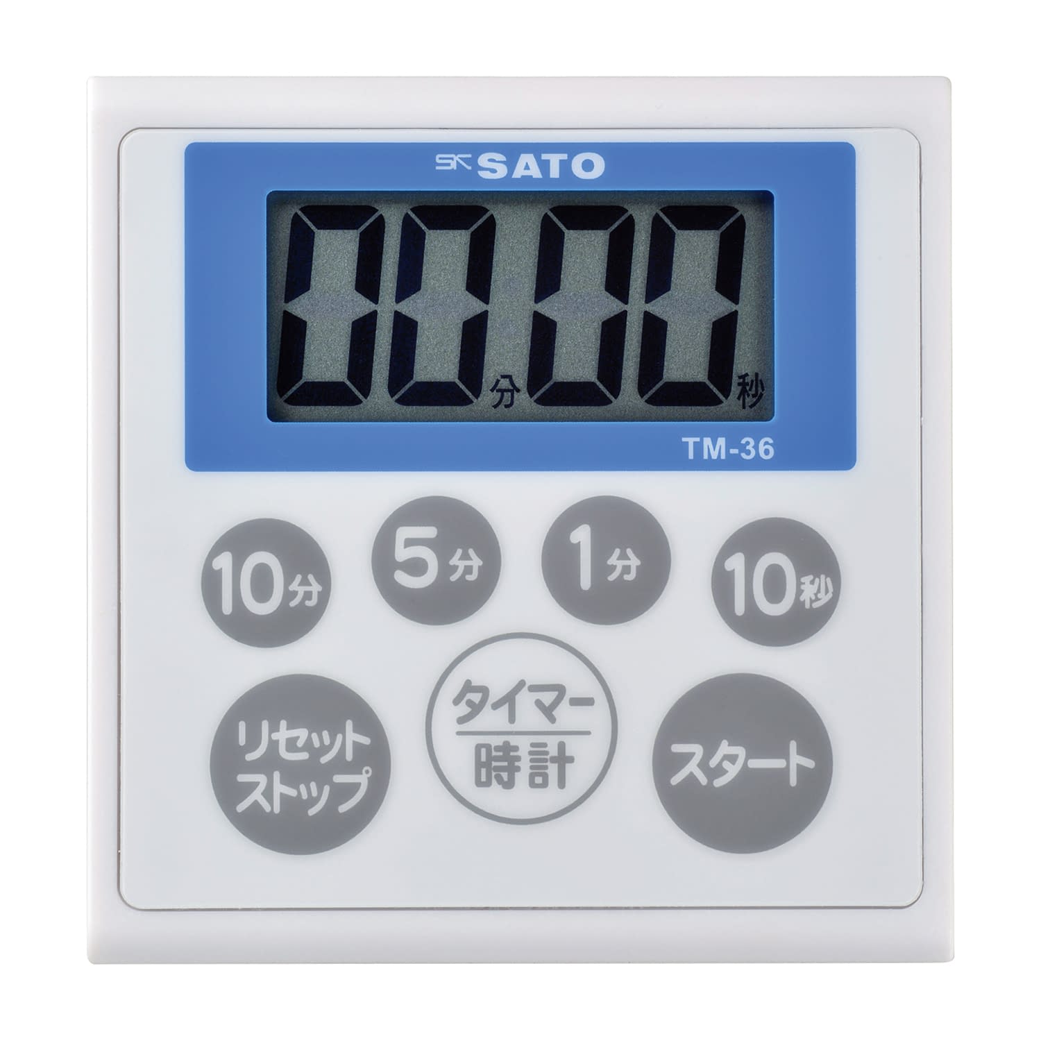 防水タイマー 24-7290-00 佐藤計量器製作所 TM-36