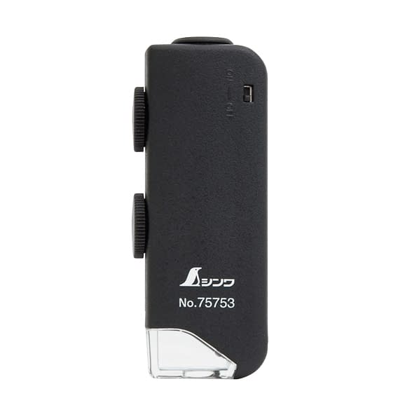 ポケット型顕微鏡 24-7349-00 シンワ測定 75753