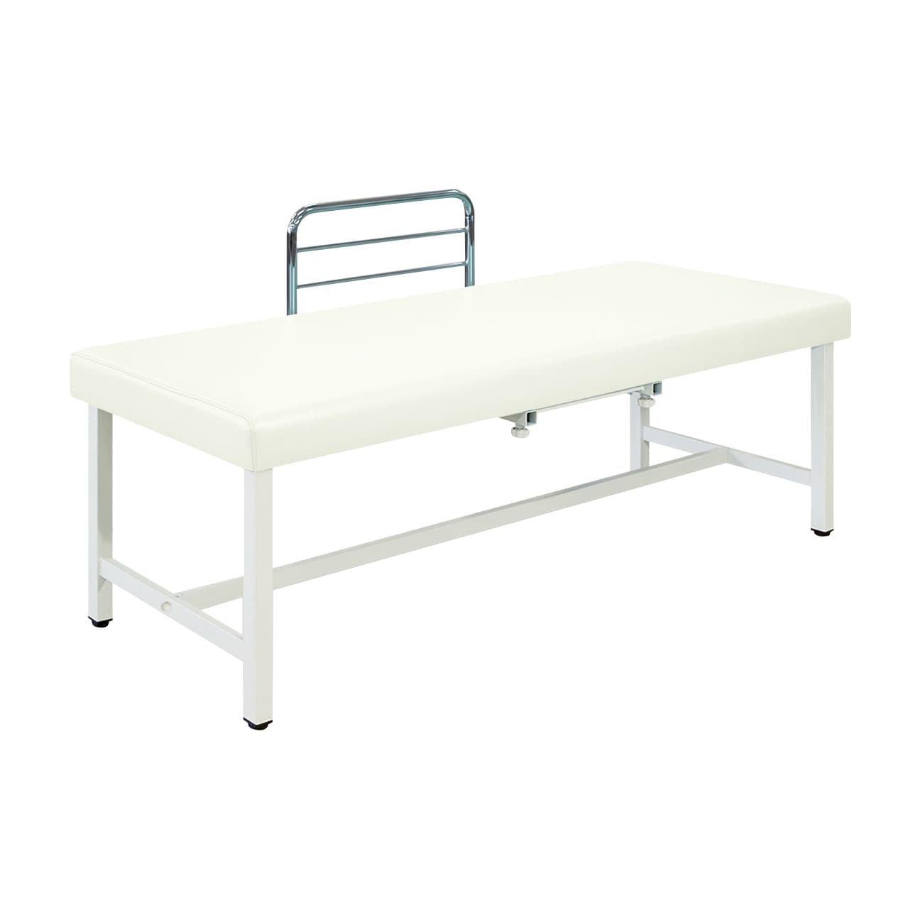 診察台 24-7295-0001 ビニルレザー白 高田ベッド製作所 TB-1364(60X180X55CM)