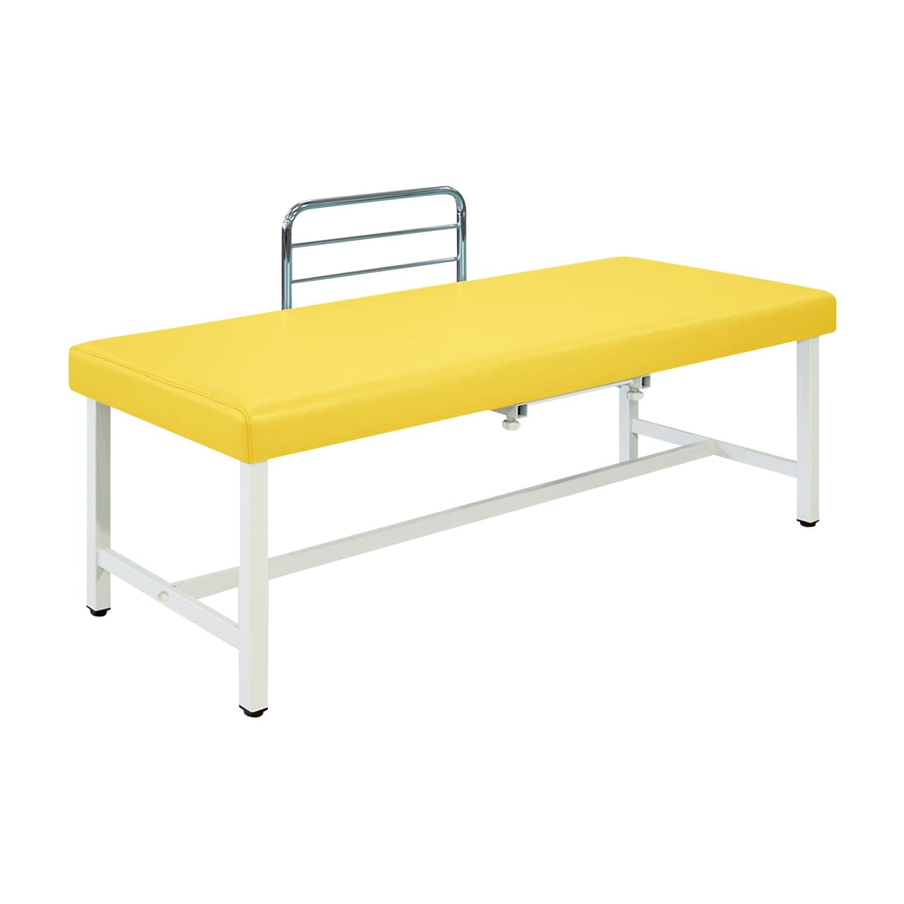 診察台 24-7295-0008 ビニルレザーイエロー 高田ベッド製作所 TB-1364(60X180X55CM)