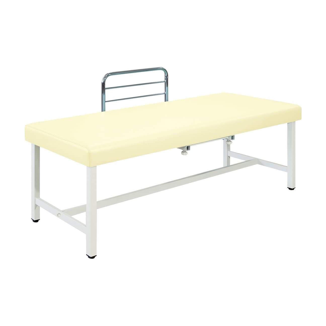 診察台 24-7295-0013 ビニルレザークリーム 高田ベッド製作所 TB-1364(60X180X55CM)