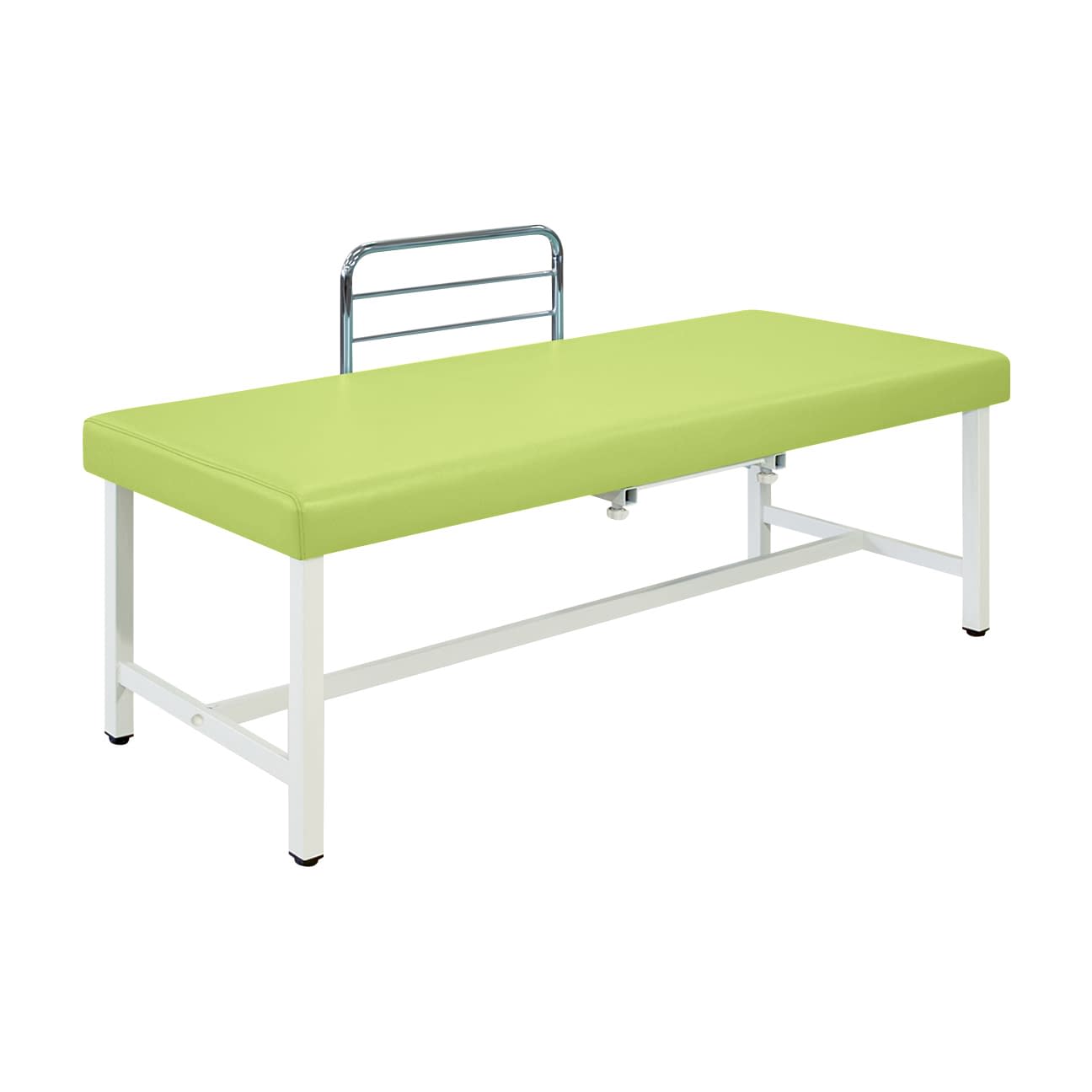 診察台 24-7295-0018 ビニルレザーライムグリーン 高田ベッド製作所 TB-1364(60X180X55CM)