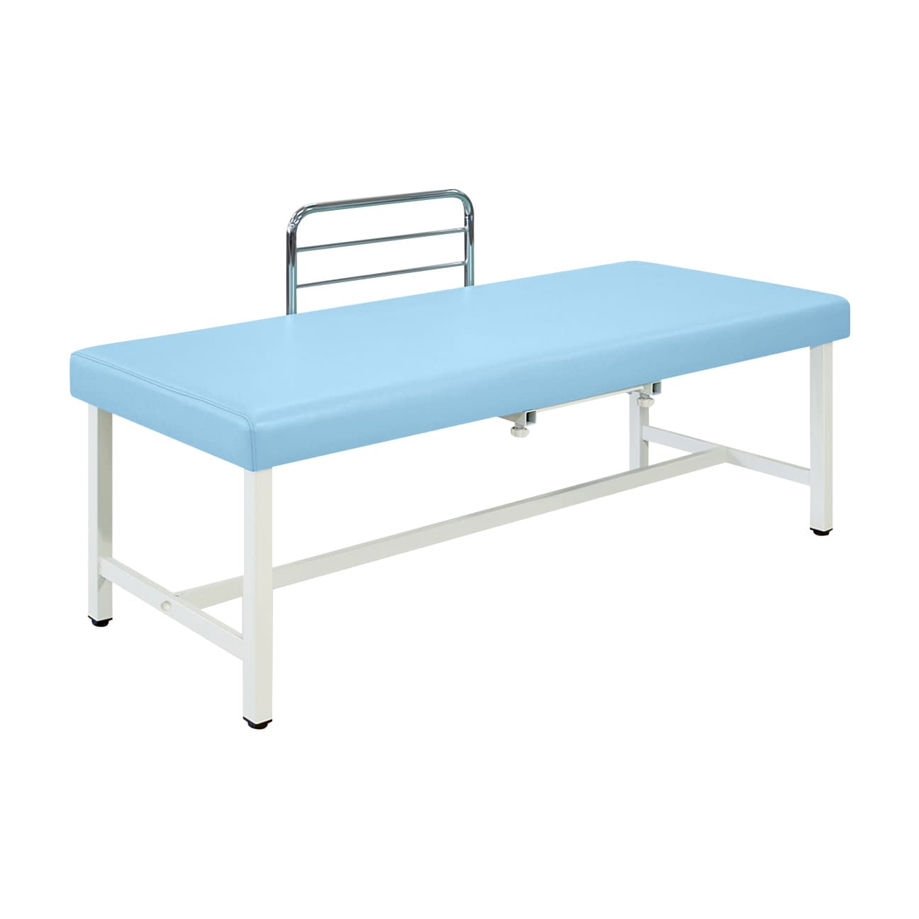 診察台 24-7295-0112 ビニルレザースカイブルー 高田ベッド製作所 TB-1364(60X180X60CM)