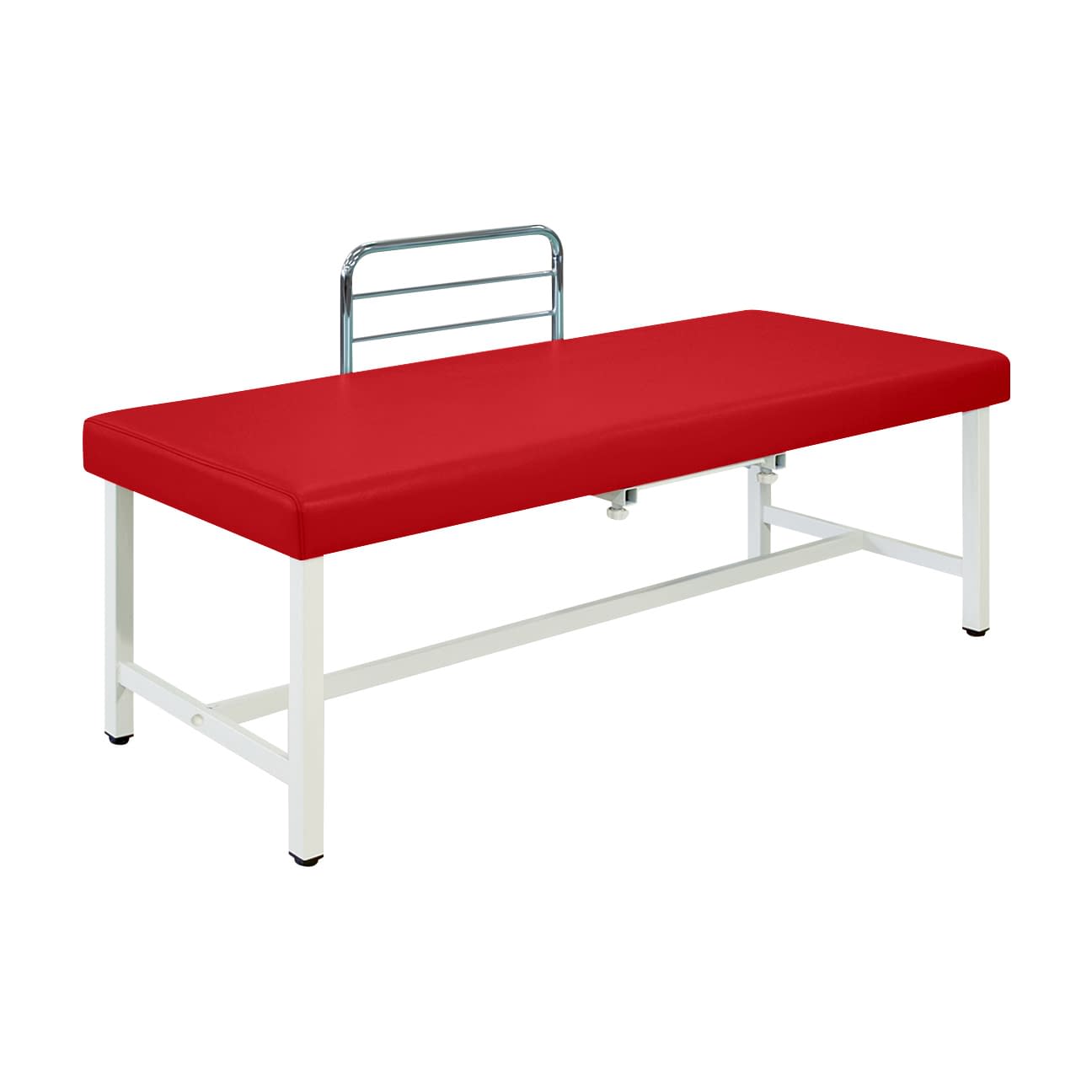 診察台 24-7295-0114 ビニルレザーレッド 高田ベッド製作所 TB-1364(60X180X60CM)