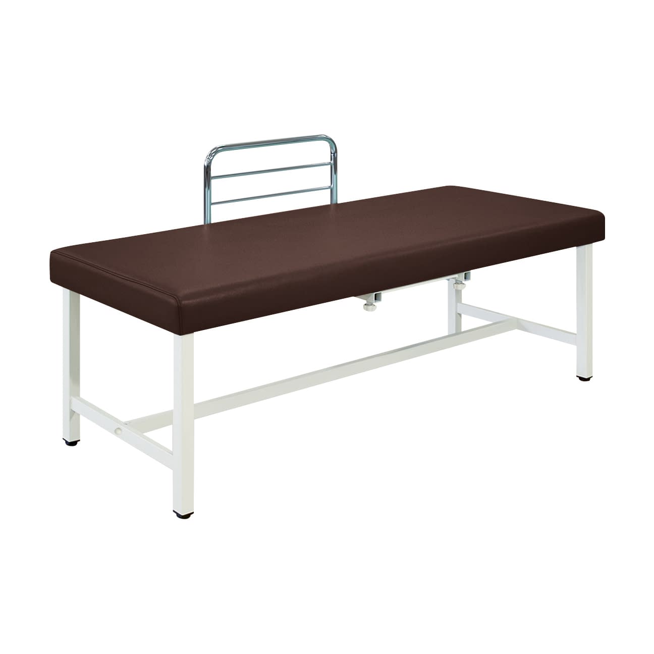 診察台 24-7295-0204 ビニルレザー茶 高田ベッド製作所 TB-1364(65X180X55CM)
