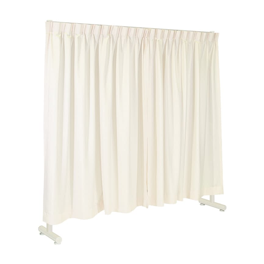 間仕切り用カーテン 24-7308-0001 クリーム 高田ベッド製作所 TB-673(200X200CM)