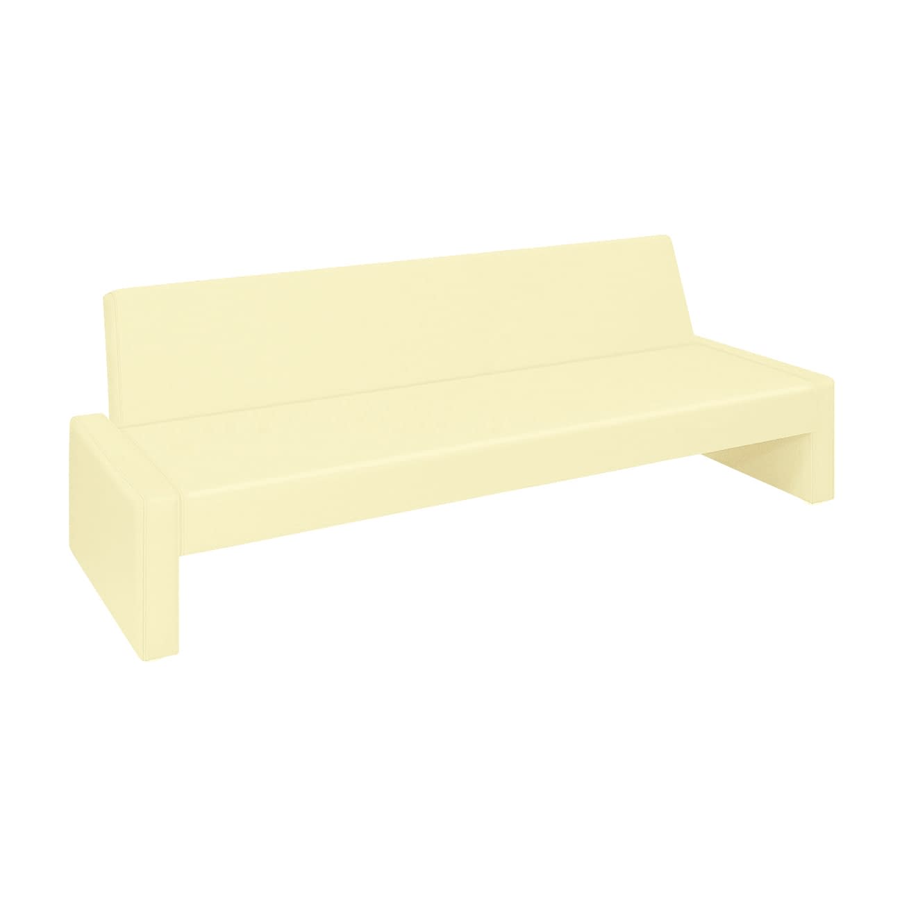 ベンチベッドSD 24-7318-0113 クリーム 高田ベッド製作所 TB-875(196X91X77CM)