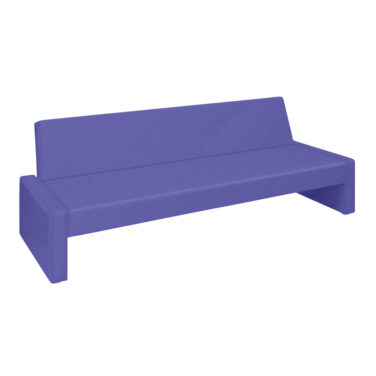 ベンチベッドSD 24-7318-0206 ライトブルー 高田ベッド製作所 TB-875(206X91X77CM)