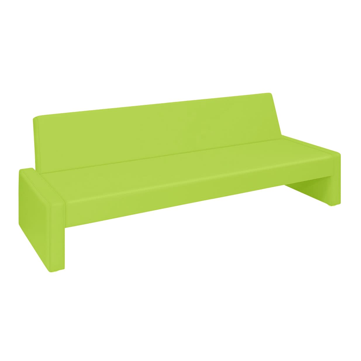 ベンチベッドSD 24-7318-0211 抹茶 高田ベッド製作所 TB-875(206X91X77CM)