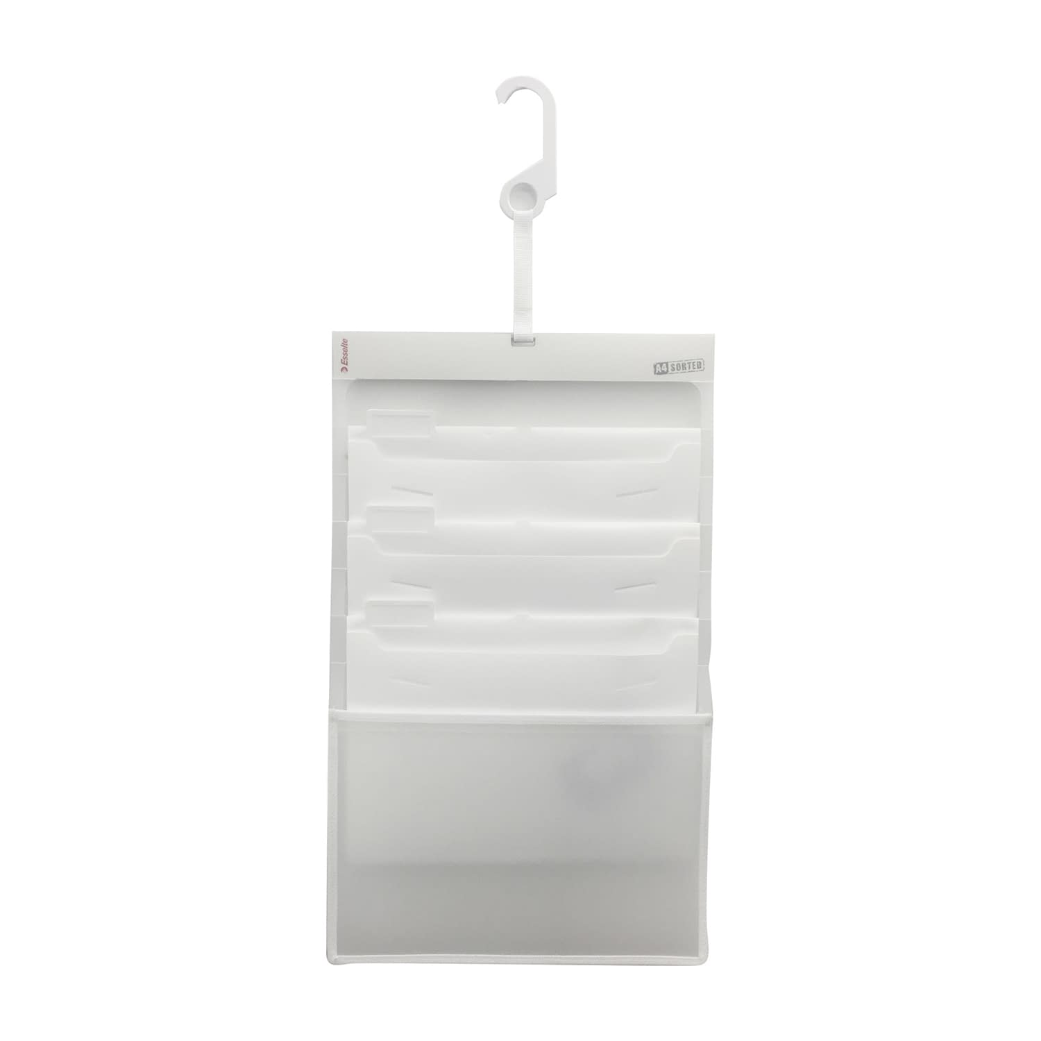 ソーテッド3段ファイル 24-7331-02 エセルテ 626118(ホワイト)