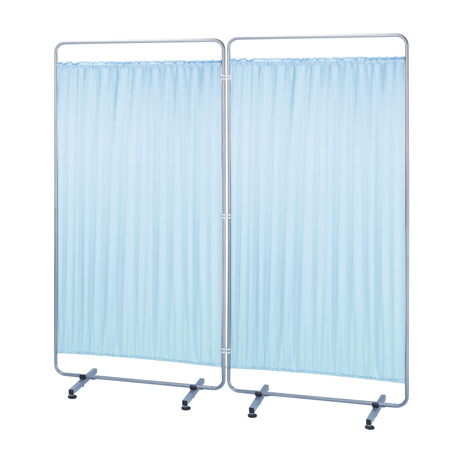 防炎カーテンスクリーン 24-7970-0103 ブルー 西村製作所 HI-W(181X41X178CM)