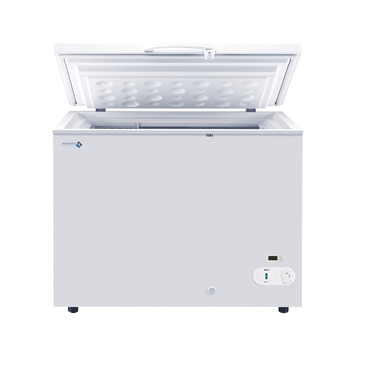 チェストフリーザー 保冷庫(検査室) 24-7345-01 ノーフロスト JH280CW(280L)