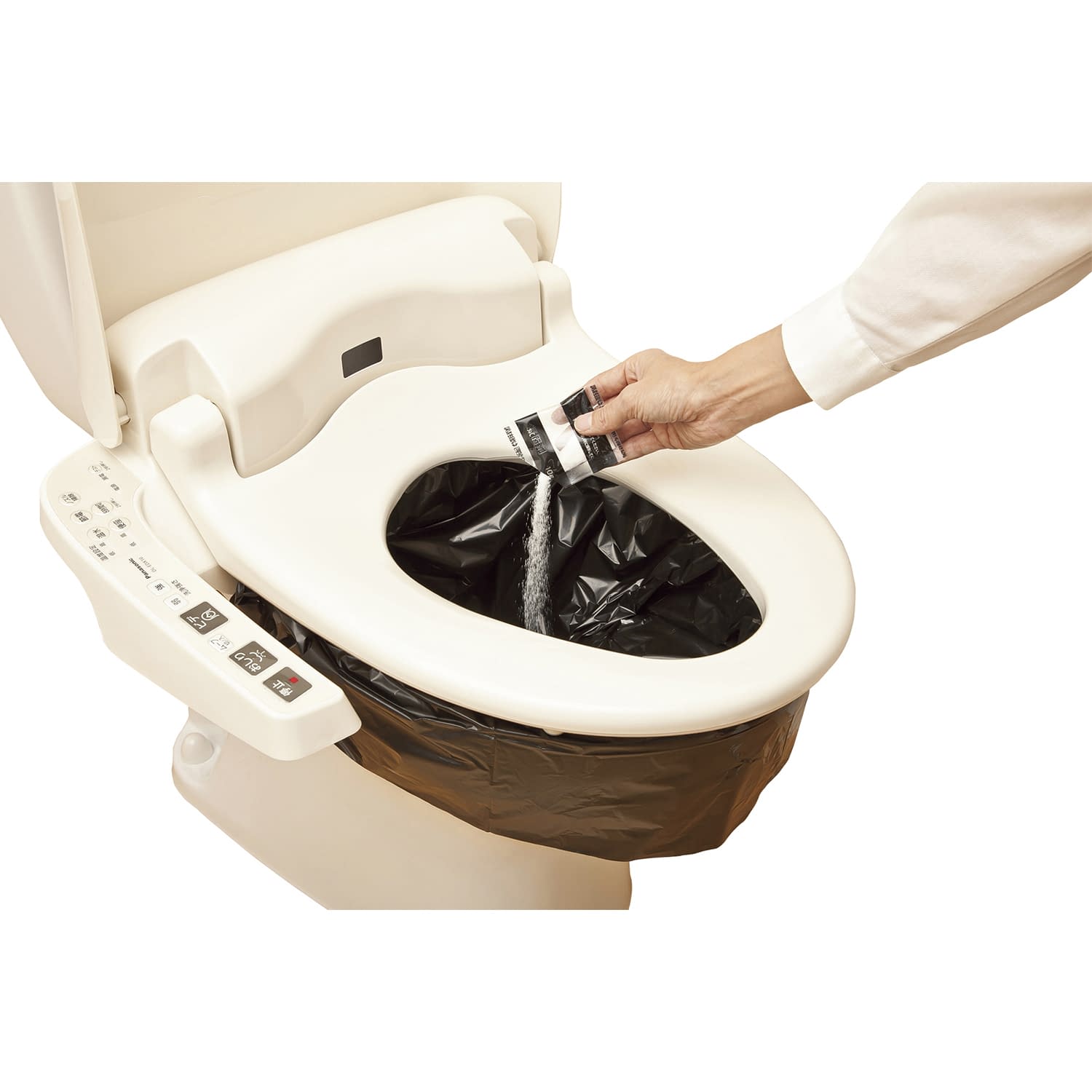 トイレ凝固剤 100回分 24-7406-00 イデアルサービス 52660(100フクロイリ)