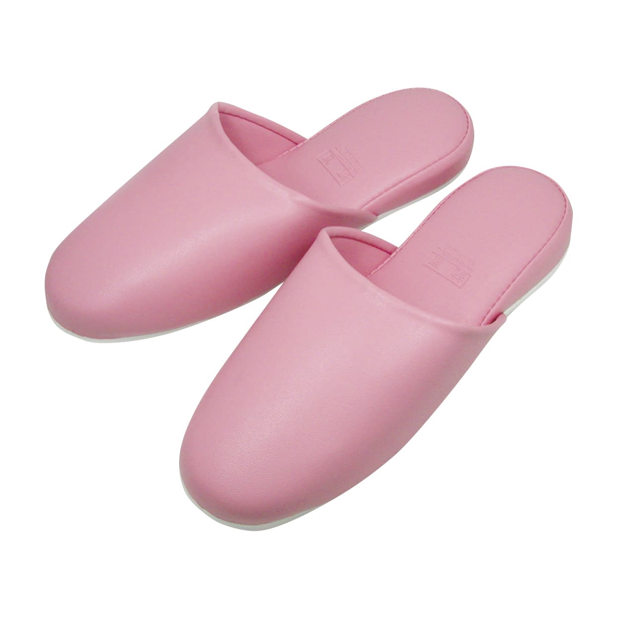ビニールレザースリッパ(パステル) 24-7324-0001 ピンク ニッポンスリッパ 34869(30ソク)