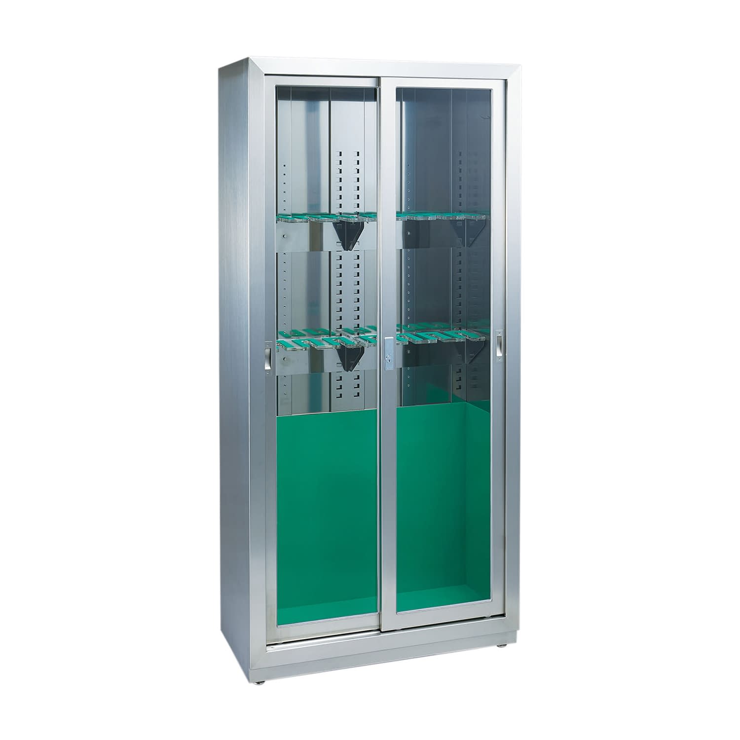 ファイバースコープ(4本掛)可動式 4本掛 内視鏡保管庫 24-4001-10 MATSUYOSHI FS-294HT(290タイオウカダイ