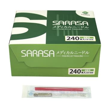 SARASAメディカルニードル 24-7482-10 ファロス 0(0.14MM)48MM(240ホン