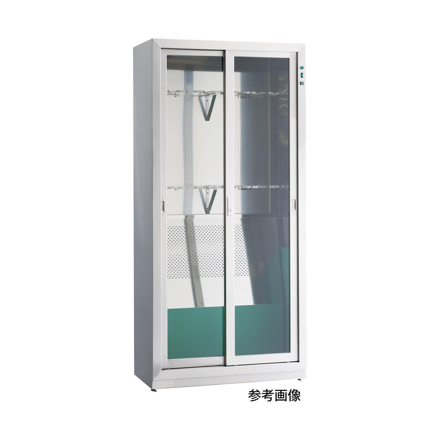 ファイバースコープ保管庫(除湿器付) 4本掛 内視鏡保管庫 23-5190-10 MATSUYOSHI MY-294NJ(4ホンガケ)290