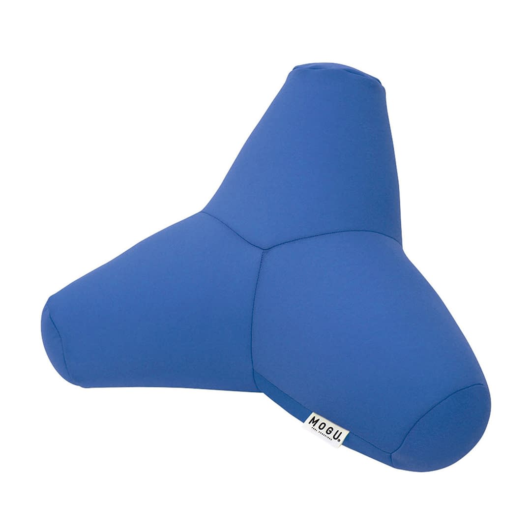 MOGU ビーズクッション すきま用クッション 24-7750-0003 青 クイックエスピーセンター スキマヨウクッション