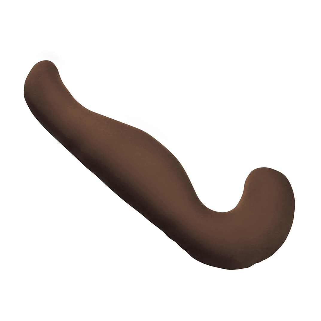 MOGU ビーズクッション 抱きまくら 24-7750-0304 茶 クイックエスピーセンター ダキマクラ