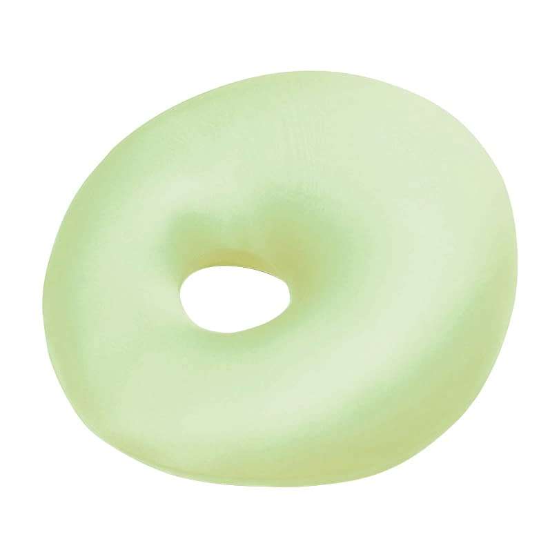 MOGU ビーズクッション 穴あきクッション 24-7750-0402 緑 クイックエスピーセンター アナアキクッション